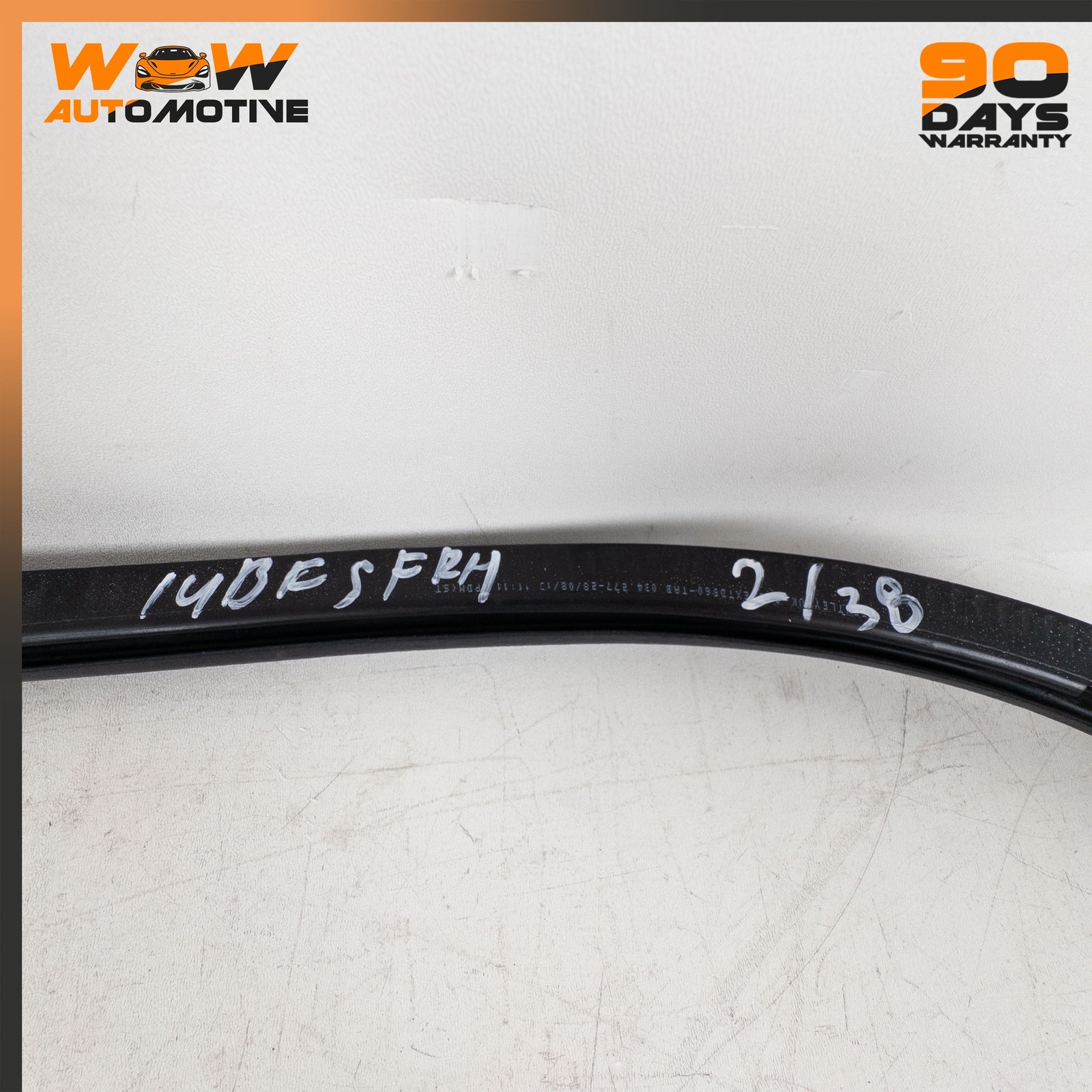 14-19 BENTLEY FLYING SPUR FRONT RIGHT PASSENGER SIDE DOOR WEATHER STRIP SEAL OEM