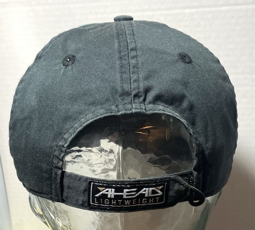 Carolina Country Club Black Baseball Cap By Ahead OSFM Adjustable GUC - Picture 2 of 4