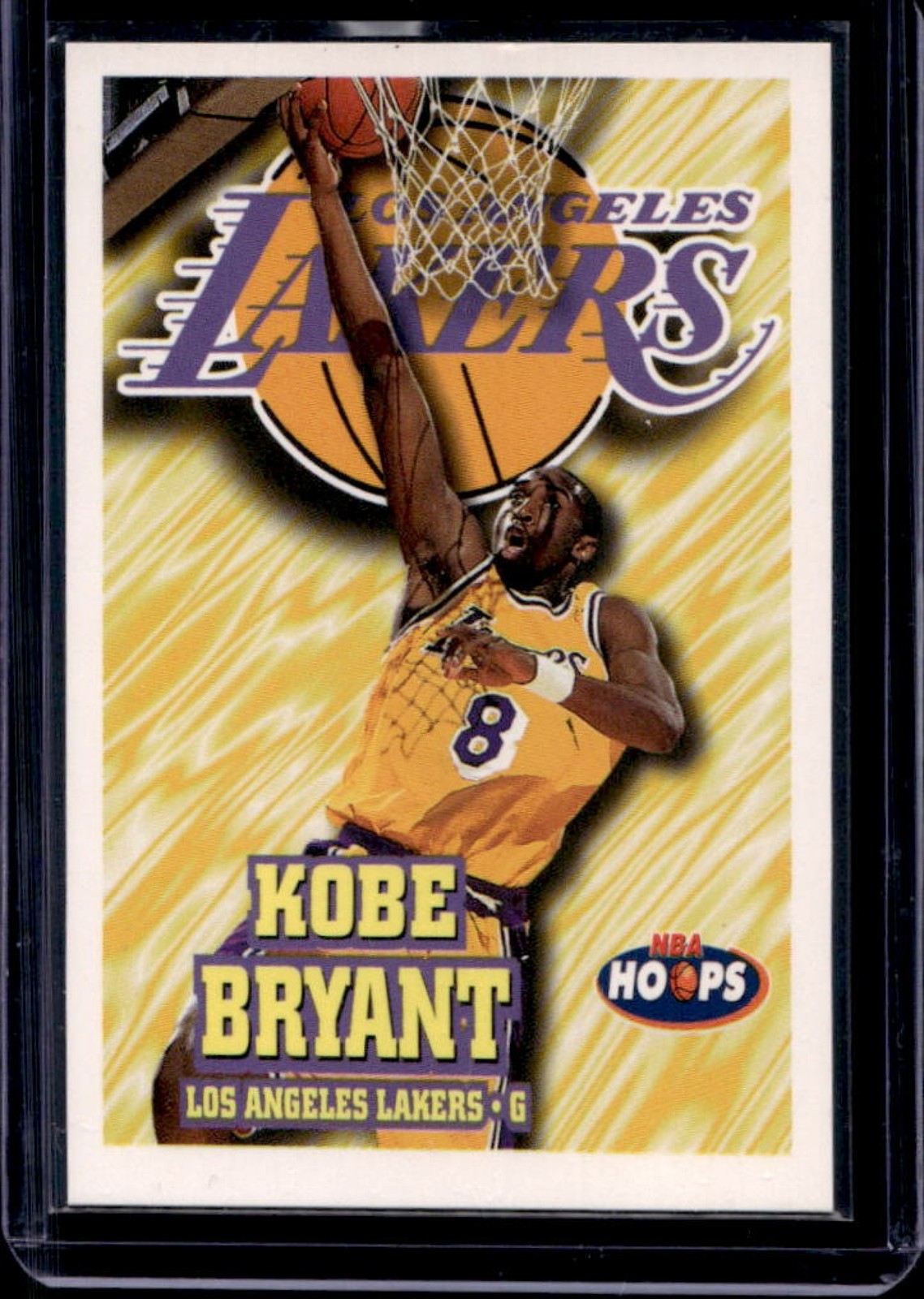 1997-98 Hoops Kobe Bryant #75 Lakers