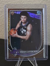 2025/26 Bowman Basketball Walter Clayton Jr Reptilian Refractor RC JAZZ BCV-18