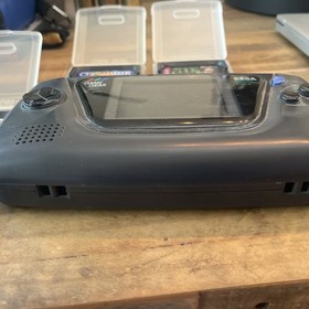 Sega Game Gear Console Tested Working Handheld Vintage Game With 5 Games