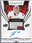 2024-25 The Cup Pyotr Kochetkov #ER-PK Hurricanes Endorsements Relic Auto SN /50