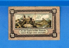 Germany Notgeld Bad Kosen 10 Pfennig 1920 Circulated Banknote