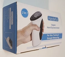 Electronic Hand Dynamometer LED Display Grip Training & Strength Measuring NIB