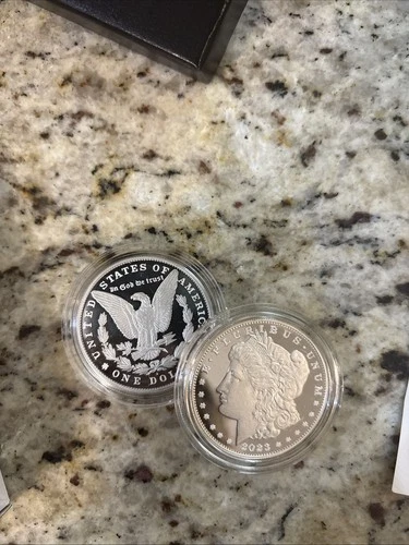 2023S  Proof Morgan Silver Dollar San Francisco OGP with COA