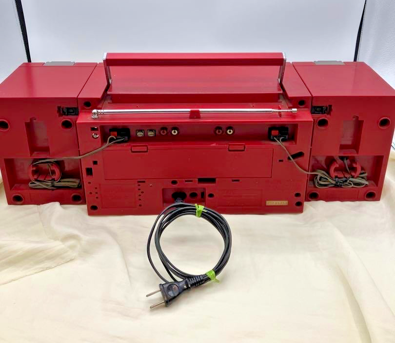 Vintage Used National Radio Cassete RX-C46 Red from Japan M | eBay