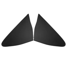 1pair Front Rearview Mirror Corner Cover Trim Fit for Toyota Yaris 2012-2014