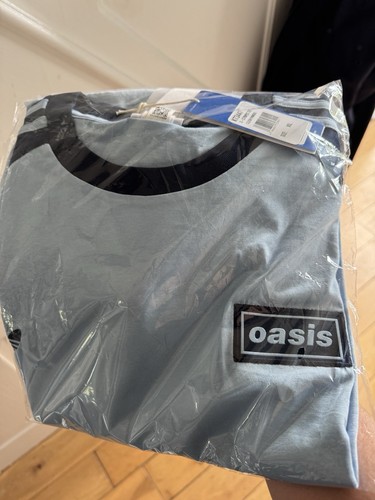 Camiseta Adidas Originals X Oasis Tour 3 Rayas Hombre Talla Extra Grande Azul - Imagen 4 de 11