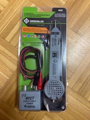 Tempo Greenlee Communications Leitungsfinder 402K 402R 402T Coax Cable Probe Kit
