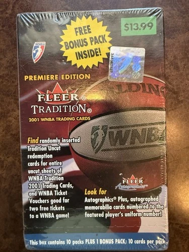 Fleet Tradition 2001 WNBA Trading Cards