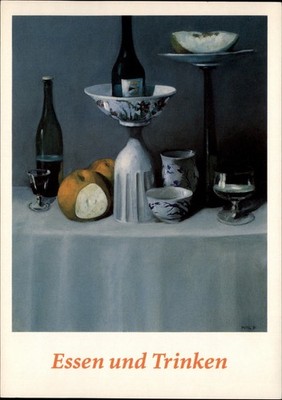 Essen und Trinken Berlin vintage postcard m454