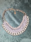 Chicos  Vintage BIB Style Necklace. Ladies Collectable Signed Fashion.Wide Chunk — photo 2