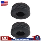 2Pack 15x6.00-6 Lawn Mower Tire 4Ply Z-Shaped Turf Tire For Garden Tractor Mower