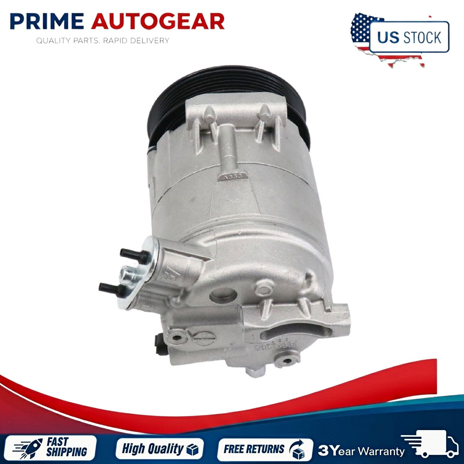 Maserati Ghibli Compressor with bracket