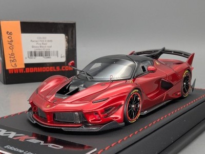 Modellautos 1:43 BBR Executive Calsito Ferrari FXX-K EVO Fire Red Ltd 60/60 OVP