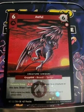 2025 MetaZoo Awful 132/214 Reverse Holo Rare MZ1