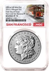2025-S NGC PF70 ONE OUNCE .999 SILVER Morgan Dollar ~ Rev Proof ~ FDI ~ 1c START