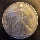 1994 American Eagle Toned Walking Liberty Bullion Vtg-0.999 Silver 1 Oz Coin 3L