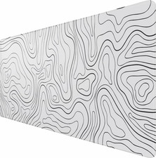 Gaming Mouse Pad, Large Pad with Non-Slip Rubber Base, Waterproof Mousepad with