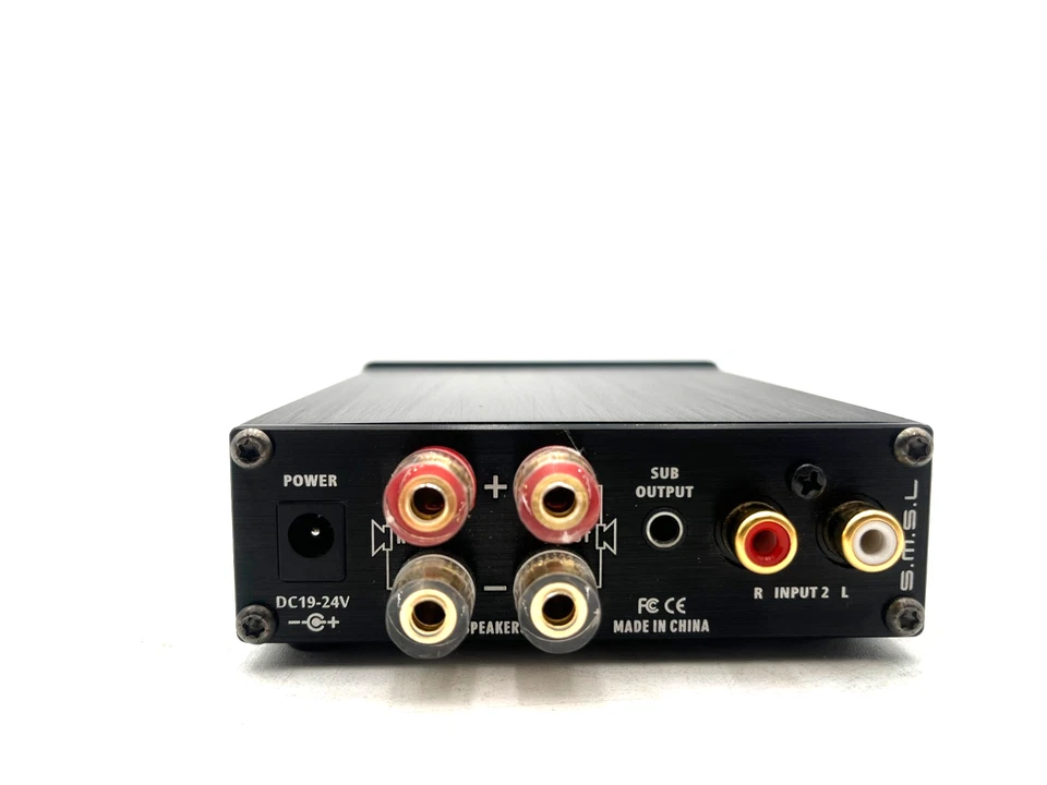 SMSL A2 Class D Audio Amplifier – 80W x2 – Compact Desktop Amp – Tested - Image 2 of 3