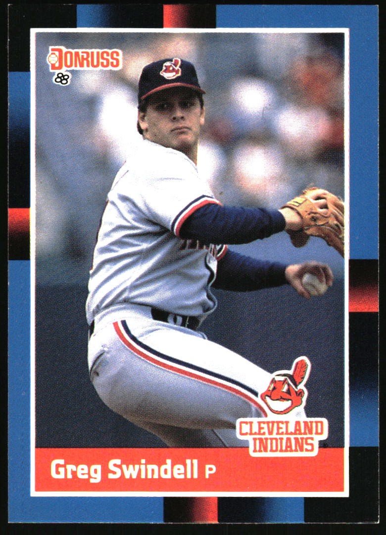 1988 Donruss Greg Swindell #227 Cleveland Indians