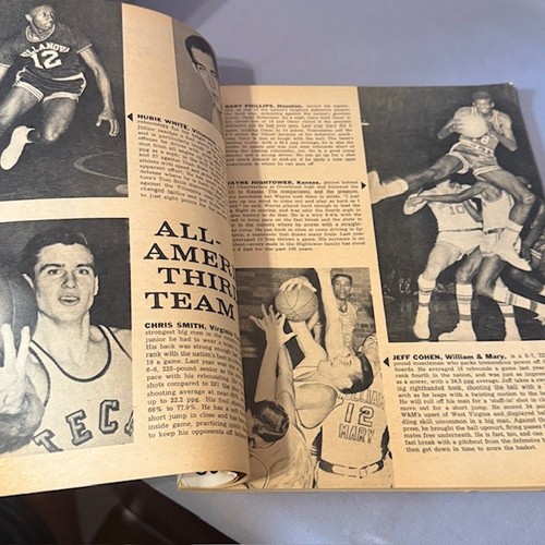 Vintage 1961 Basketball Sports Magazine Print Ads Dell Bob Cousy Oscar Robertson - Picture 4 of 6