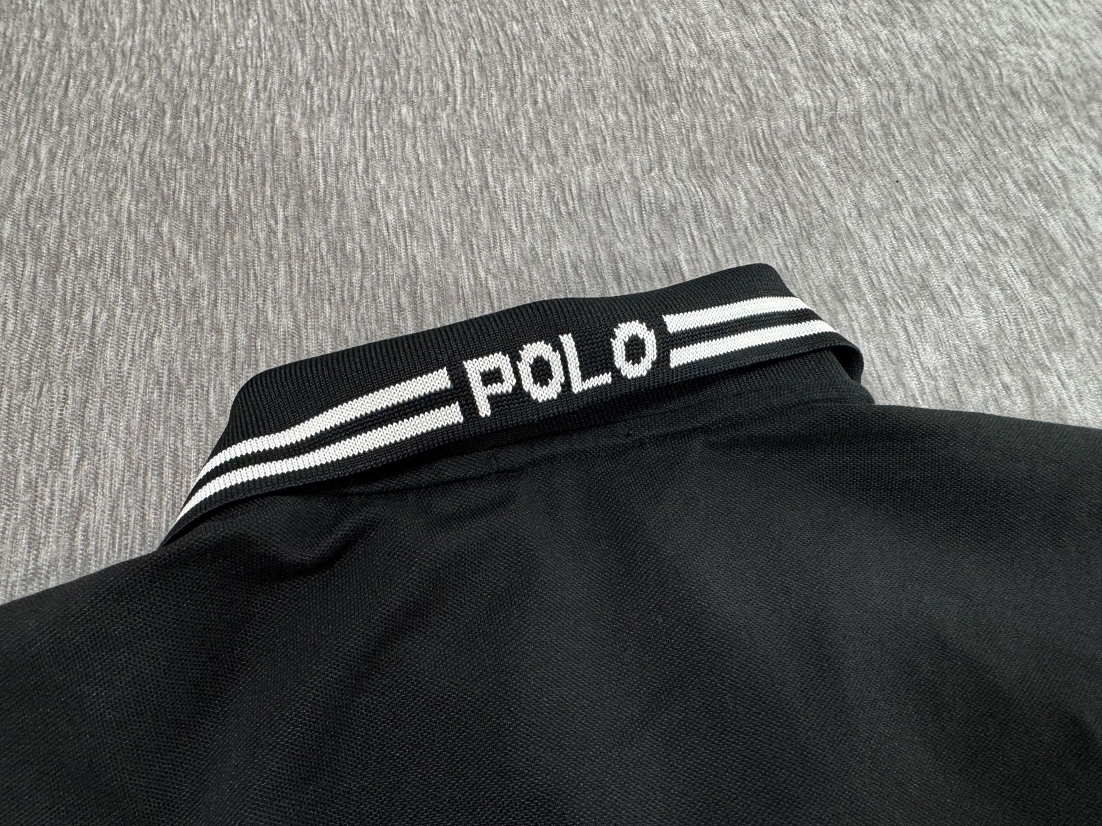 Polo Ralph Lauren Polo Shirt Mens Large Black Performance Polo Golf Stretch Knit thumbnail 10