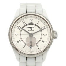 CHANEL CC J12 H3837 Automatic Watch Ceramic White