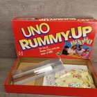 VINTAGE Uno Rummy Up COMPLETE Mattel 1993 Family Game 90's Tiles Complete