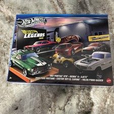 Hot Wheels Silver Series Legends 2025 Tour 6 Car Set GTO Mustang Gasser JPY78