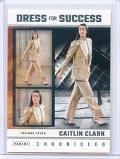 2025 Panini Caitlin Clark Chronicled #67 DRESS FOR SUCCESS FEVER