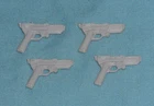 vintage G.I. GI JOE DR. MINDBENDER GUN lot x4 weapons parts FREE SHIP