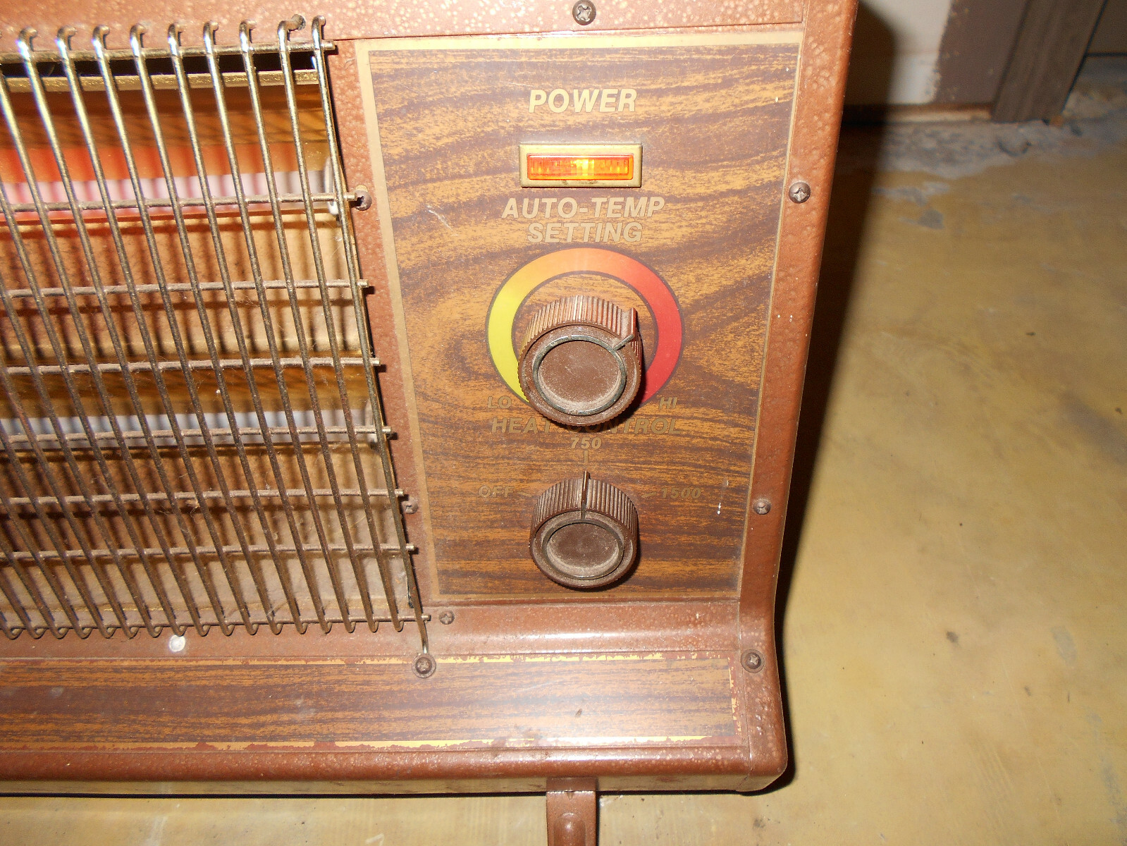 Vintage WORKING True Value Quart Space Heater - Model HR-800A - 1500 Watts  | eBay