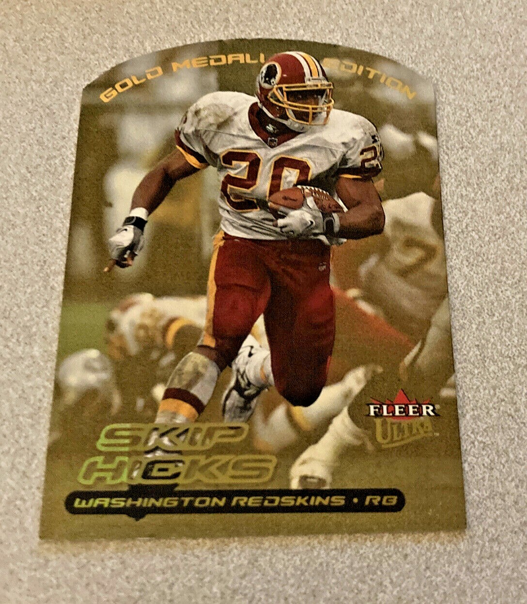 2000 Fleer Ultra Gold Medallion #72G Skip Hicks Redskins
