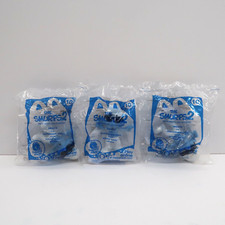 The Smurfs 2 Smooth Toy Lot Of 3 McDonalds Happy Meal 2013 New Sealed