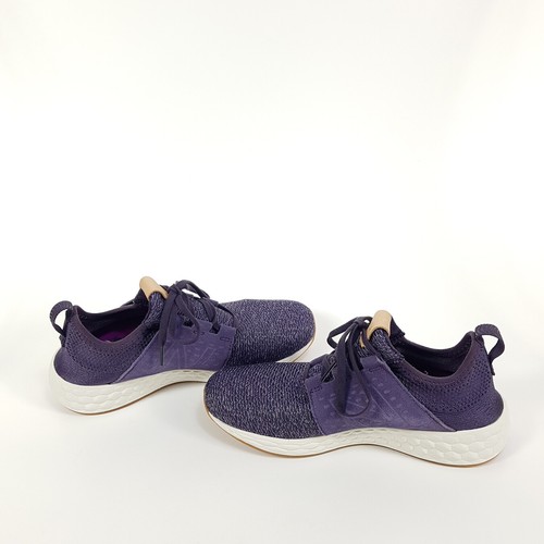 New Balance Fresh Foam Cruz Sneaker Damen Gr. EU 39 US 8 Lila Leder Sportschuhe - Afbeelding 5 van 7