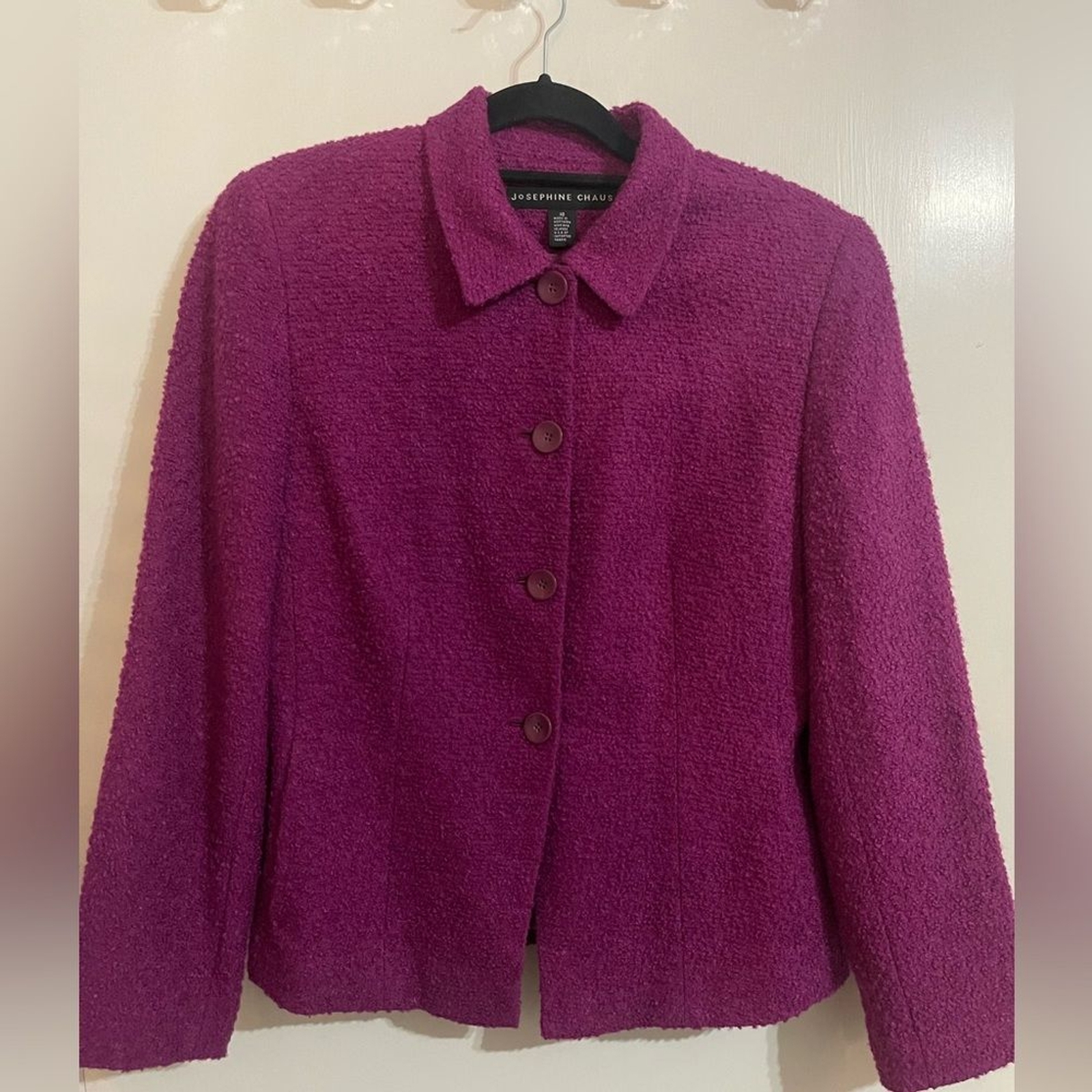 Josephine Chaus Size 10 Lined Button Up Women’s Dress Jacket