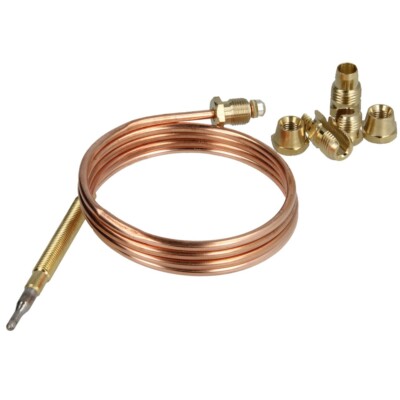 Thermoelement universal Standard 600 mm länge mit 6 Adaptern