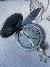 Vintage USSR Russia pocket watch Molnija , 100 original .