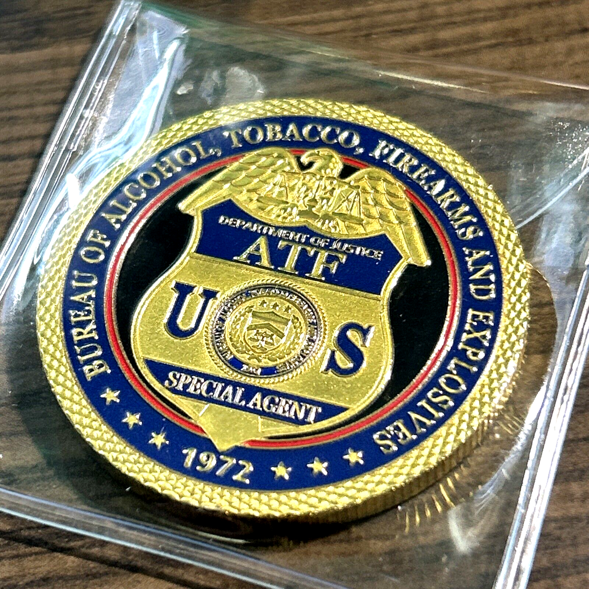 ATF SPECIAL AGENT セカンドバッジ ATF SPECIAL AGENT セカンドバッジ ATF SPECIAL AGENT BADGE PATCH