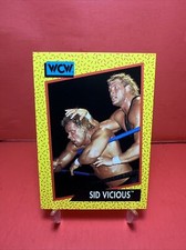 1991 Impel WCW Sid Vicious #33 Rookie RC EX🦄