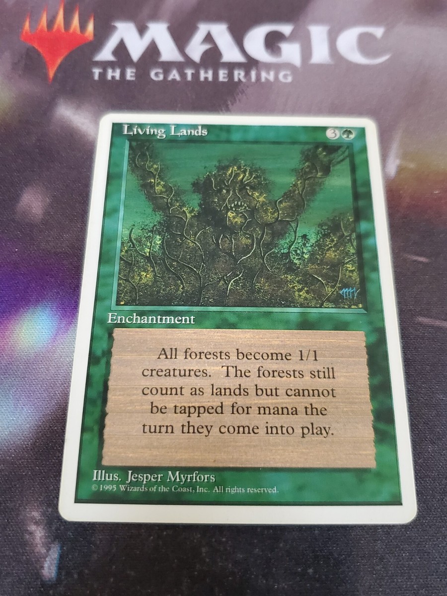 MTG. Living Lands. Fourth Edition. Lp | eBay