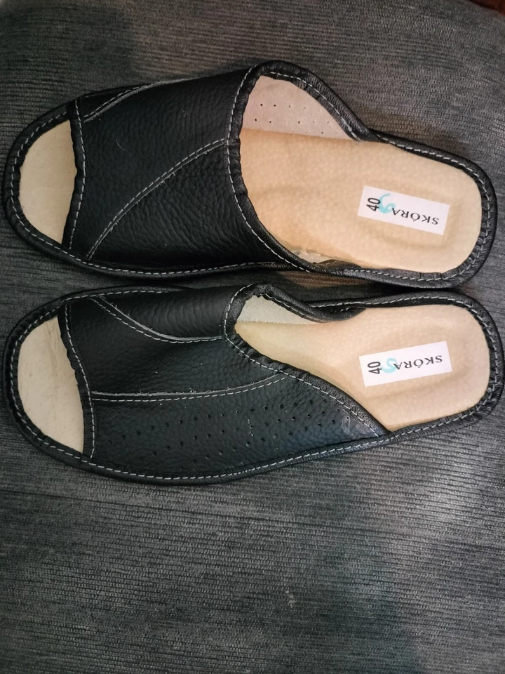 Zapatillas de cuero para hombre talla 6 Foto 2 de 4