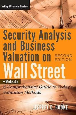 Security Analysis and Business Valuation on Wall Street: A Comprehensive ...