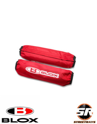 Blox Racing BXSS-00100-CCR Red Coilover Covers Fits Over 2.5'' Diameter Springs
