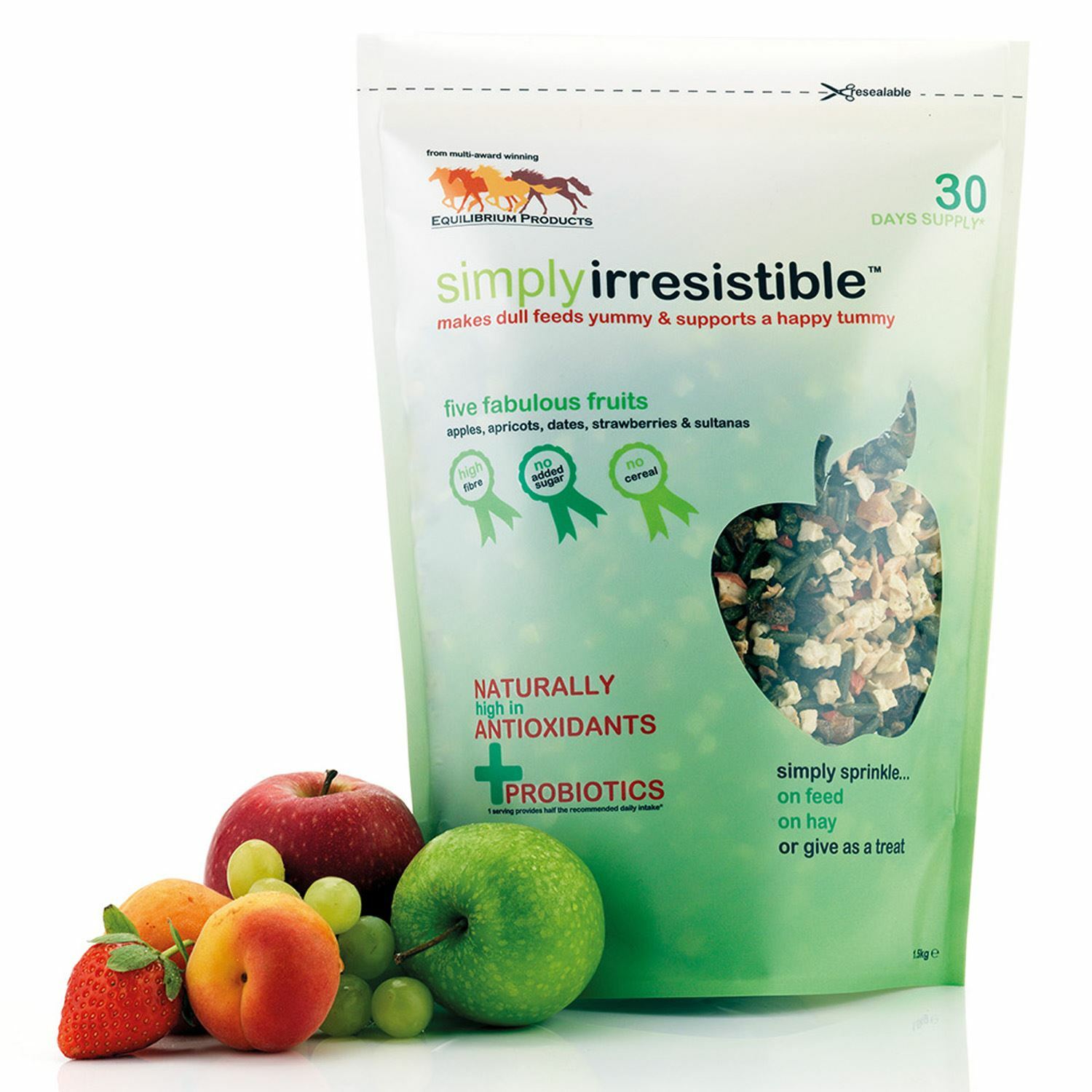 Equilibrium Simply Irresistible Fabulous Fruits One Colour 1.5 KG