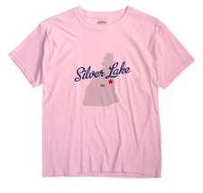 Silver Lake New Hampshire NH T-Shirt MAP