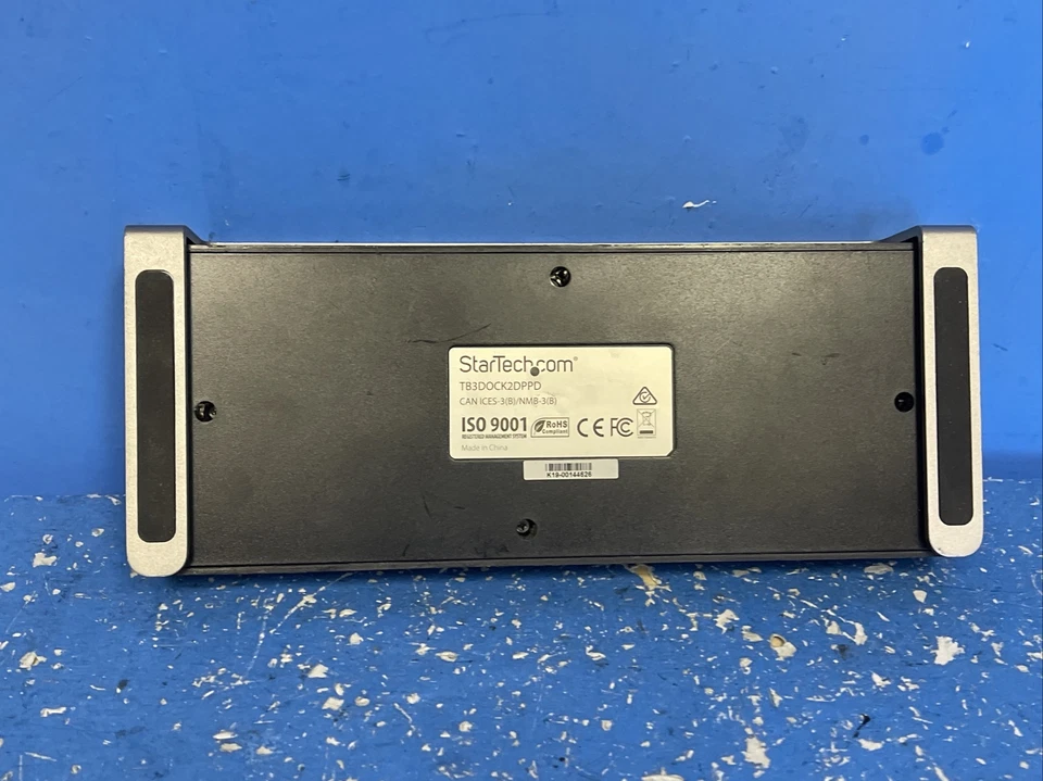 StarTech Thunderbolt 3 Dock Dual Monitor 4K 60Hz TB3 Laptop Docking TB3DOCK2DPPD - Image 3 of 4