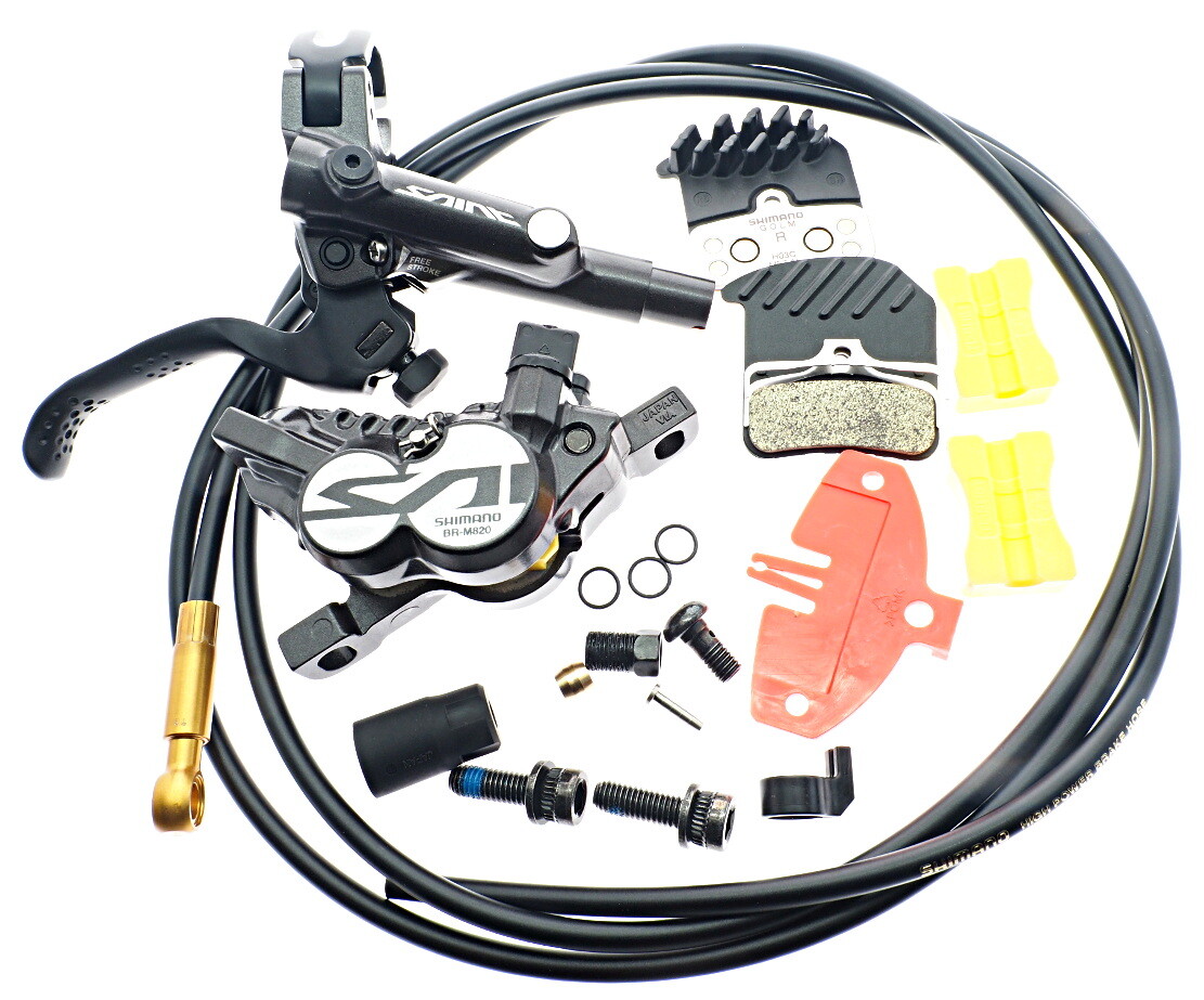 Shimano SAINT BL-M820-B-R BR-M820 4 Piston RIGHT REAR Brake Set w