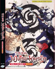 Jujutsu Kaisen Season 1-2  Movie Complete Anime DVD English Subtitle